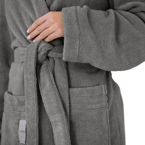 Pamper terry bathrobe