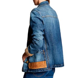 Giacca 3 Ganci in Denim