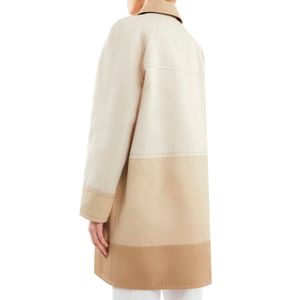 Trench doppiopetto in gabardine tecnico