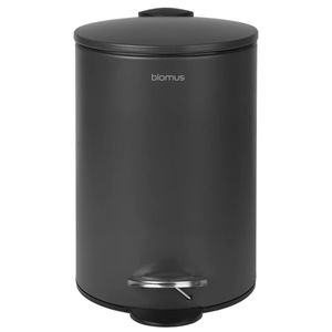 Pattumiera a pedale Tubo antracite 3L