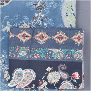 Gran Foulard duvet cover set for 2 people in light blue