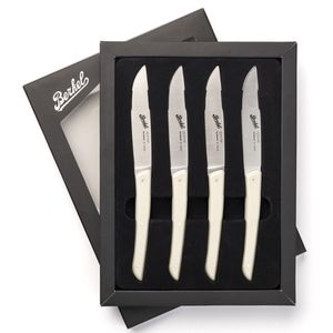 Set 4 coltelli bistecca crema