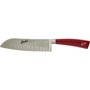 Coltello Elegance santoku 18 cm rosso
