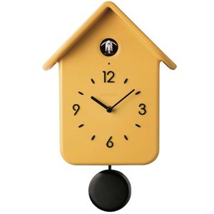 Yellow QQ Home Party Clock
