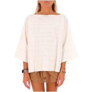 Paneled sweater