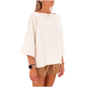 Paneled sweater