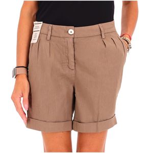 Berenice chino shorts in cotton and linen