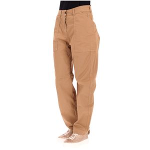 Pantalone marrone con tasconi chino