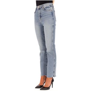 Jeans High Waist Slim Kick