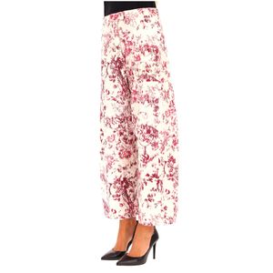Pantalone floreale con 3 tasche