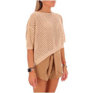 Beige cotton sweater