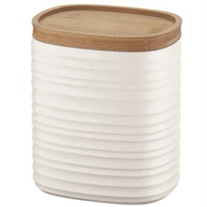 Tierra jar with recycled beige plastic