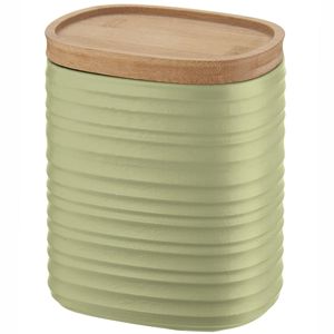 Tierra jar with recycled green plastic