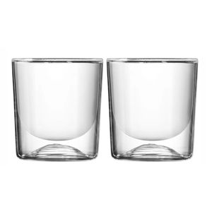 Set of 2 Everyday Small glass glasses