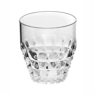 Transparent Tiffany tumbler glass