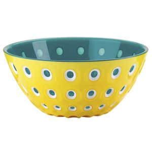 Insalatiera Le Murrine 25 cm Giallo bianco e azzurro