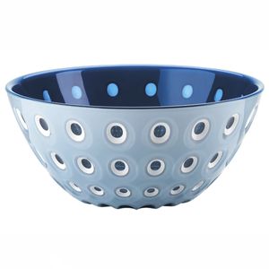 Le Murrine 25cm salad bowl Light blue, white and blue