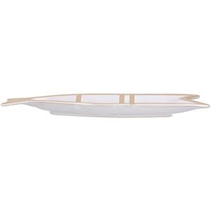White pelagic plate 37cm