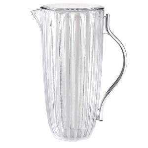 Carafe with turtleneck mother-of-pearl lid