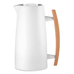 1lt Riviera Icons white thermal carafe