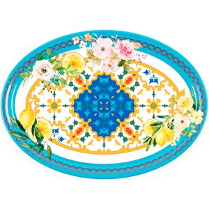 Vassoio ovale piccolo Flower & Lemon