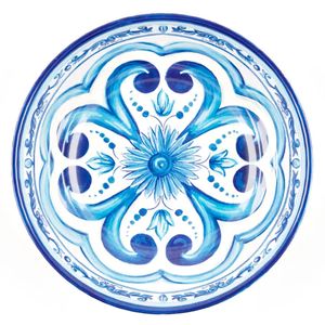 Blues soup plate