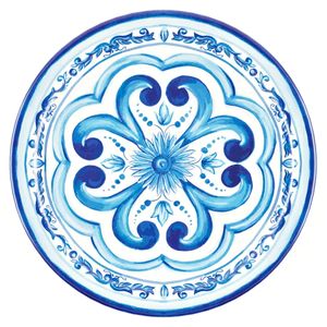 Blues dinner plate