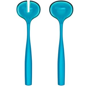 Turquoise Dolcevita salad servers