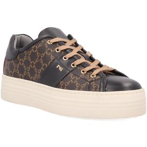 Sneakers Omega con stampa monogram