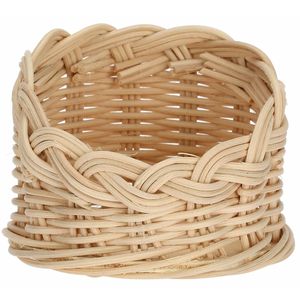 Wicker base for bottle