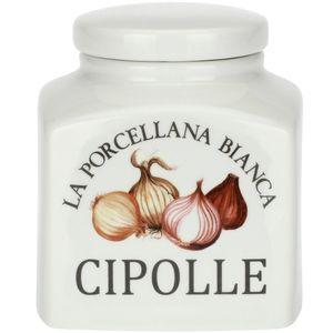 Barattolo porcellana cipolle Conserva
