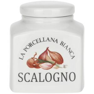 Shallot Porcelain Jar Preserve