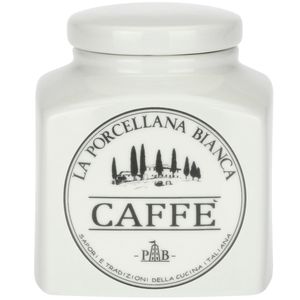 Barattolo porcellana caffè 1,1 L Conserva