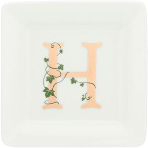 Piatto da dessert con "H" Adorato