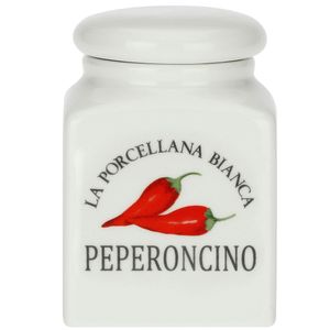 Barattolo porcellana peperoncino Conserva
