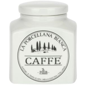 Barattolo porcellana caffè Conserva
