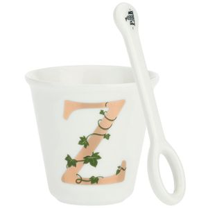 "Z" teacup with spoon Unico