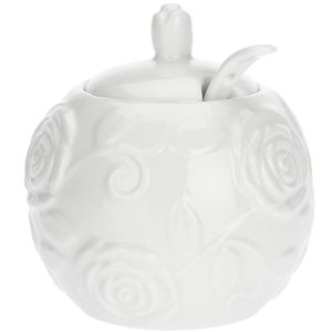 Florentina sugar bowl with spoon
