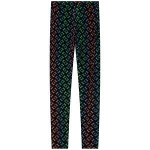 Ginseng leggings with Love Birds Monogram print