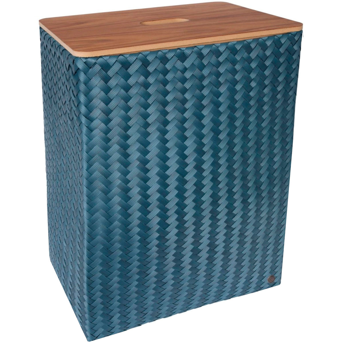 Porta Biancheria Stefanplast 50 Litri Blu - Cestino Per Bucato Con Coperchio - Foto 11