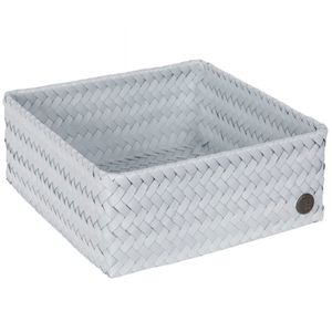 Large Ice Gray rectangular organizer basket