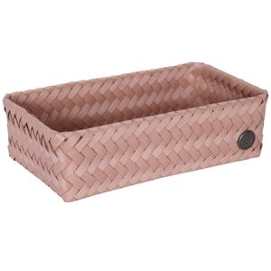 Copper Blush rectangular organizer basket