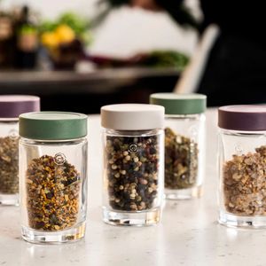 Vaasa Spice Jar Set Purple