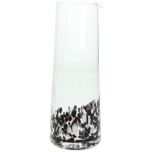 White and black Venezia carafe