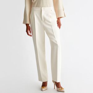 Pantalone in crêpe stretch