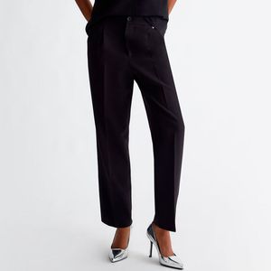 Pantalone in crêpe stretch