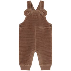 Brown baby overalls with ears