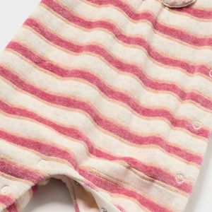 Pink Striped Baby Girl Pajamas