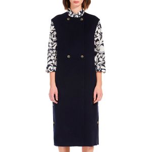 Double-breasted Stecca coat