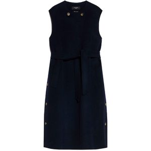 Double-breasted Stecca coat